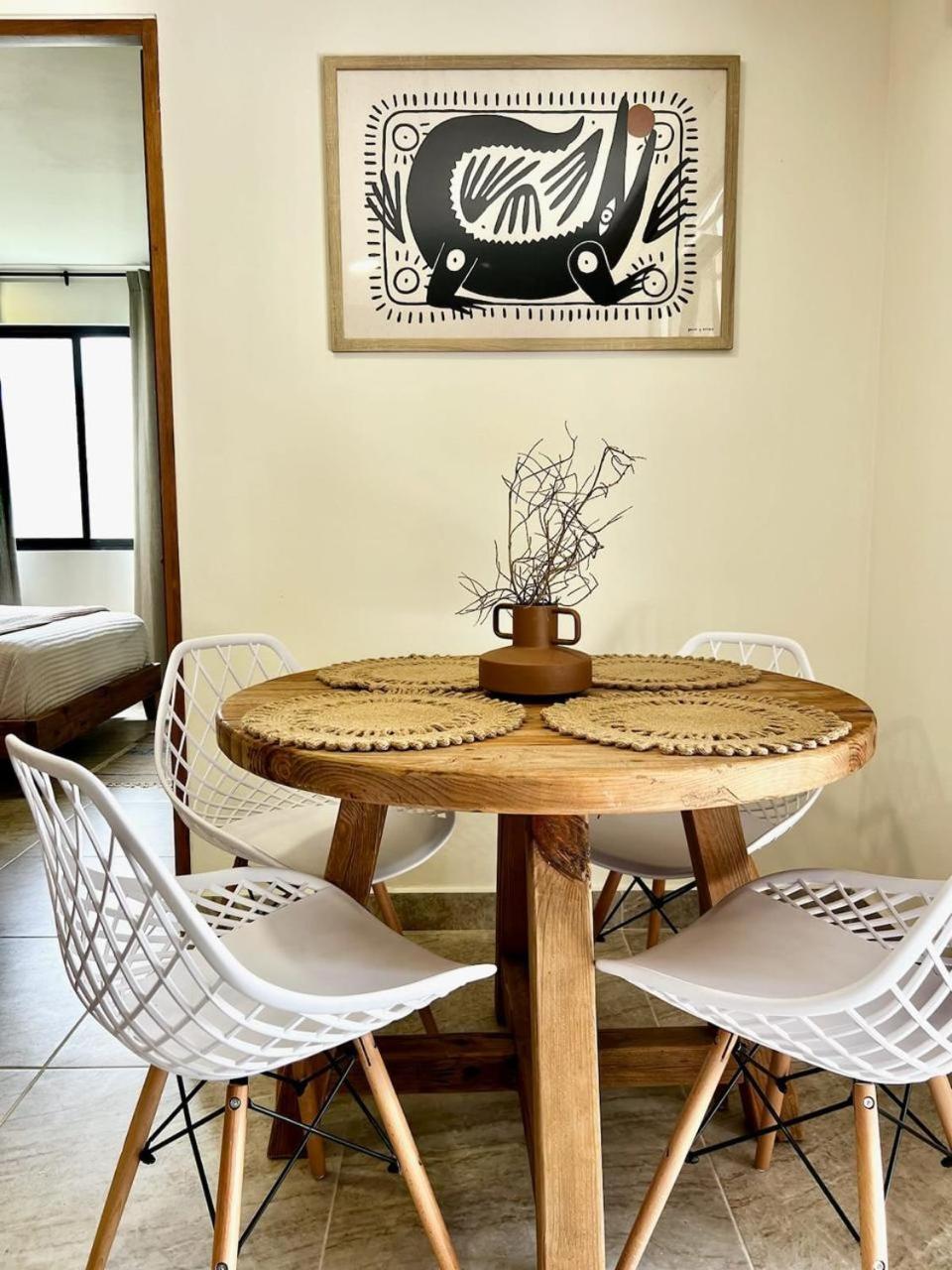 Cozy Apartment With Pool In Bacalar Center 외부 사진